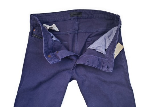 $580 Designer DIESEL BLACK GOLD Men's Runway Straight Purple Denim Jeans 29 - Picture 8 of 11