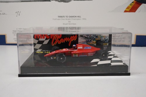 MINICHAMPS MICRO / F1 - FERRARI - JEAN ALESI - 1:64 SCALE MODEL CAR - MCH651304 - Picture 1 of 6