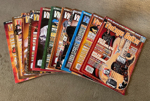 Vintage Guitar Magazine 2010  Lot of (11) Monthly Magazines - Bild 1 von 4