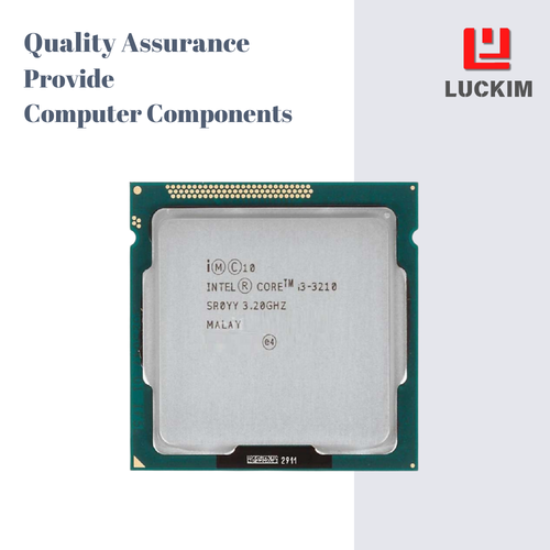 Intel Core i3-3210 CPU - Socket LGA 1155 2 Cores 4 Threads 3.2GHz 3MB L3 Cache 5 - Picture 1 of 7