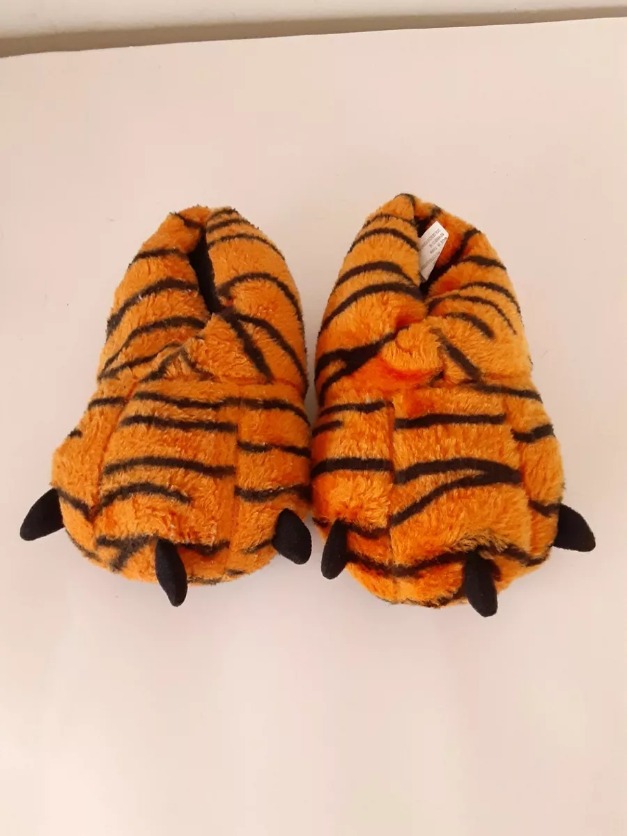 Toddler Boys Size M 9 10 TIGER Slippers