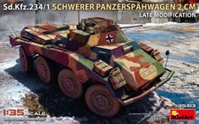 MA35413 Miniart 1/35 Sd.Kfz.234/1 Schwerer Panzerspähwagen 2cm Late Modification