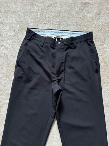 FootJoy Pants Mens Black Athletic Fit Golf Performance Straight Leg Size 32 - Picture 2 of 13