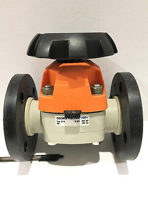 GEORG FISCHER 198.150.087 Diaphragm Valve Pneumatic PVC 1/2IN D637868 GEORG FISCHER 198.150.087 Diaphragm Valve Pneumatic PVC 1/2IN D637868