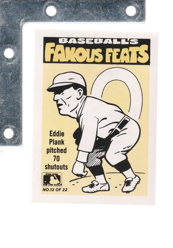 1986 Fleer Baseball's Famous Feats/w Sticker INSERT Pick From List Up To 35%OFF - Picture 51 of 84