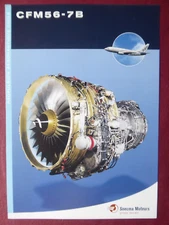 2001 PUB DOCUMENT SNECMA GE CFM56-7B AIRCRAFT ENGINE ENGINE AVIATION BOEING 737