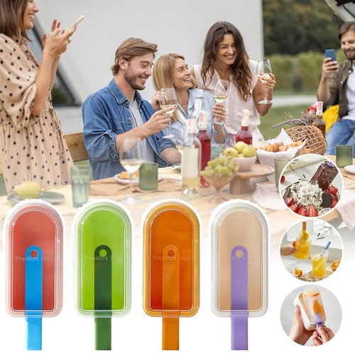 Silikon Eis am Stiel Eis Form einfache Freigabe für hausgemachte aromatisierte Eis am Stiel/ - Bild 2 von 18