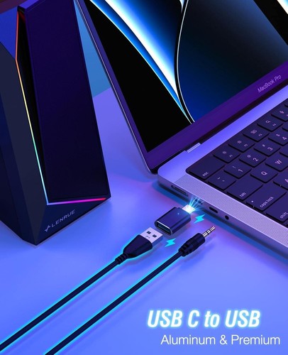 Pc Computer Speakers With Surround Sound Usb Wired Laptop Deep Bass For Desktop - 第 6/6 張圖片