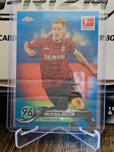 2018-19 Topps Chrome Bundesliga Blue Refractor /199 Waldemar Anton #72