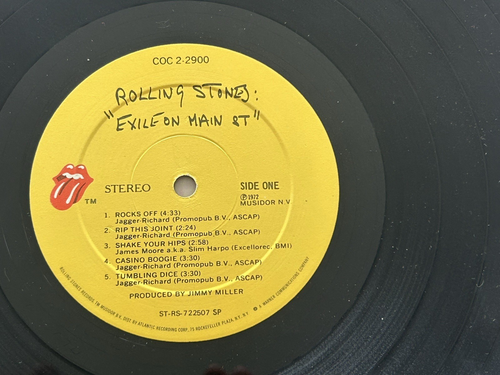 1972 Rolling Stones 2-LP EXILE ON MAIN STREET-Unipak-FIRST PRESS EXCELLENT SHAPE - Picture 9 of 19