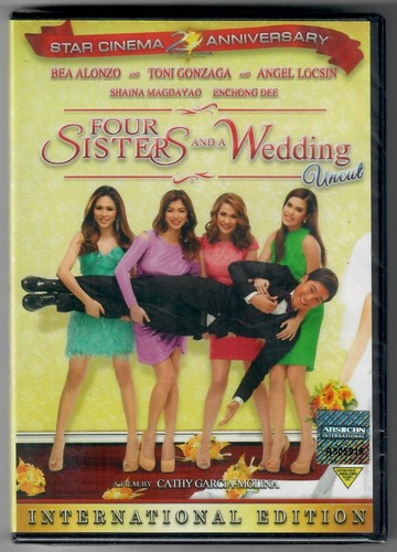 Tagalog Movie DVD "Four Sisters and a Wedding" (2013) with English Subtitles - Imagen 1 de 2