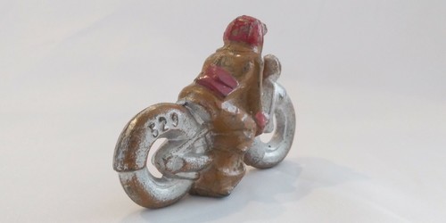 Vintage Manoil Barclay Lead Motorcycle Toy Dispatch Rider 529 - Picture 5 of 10