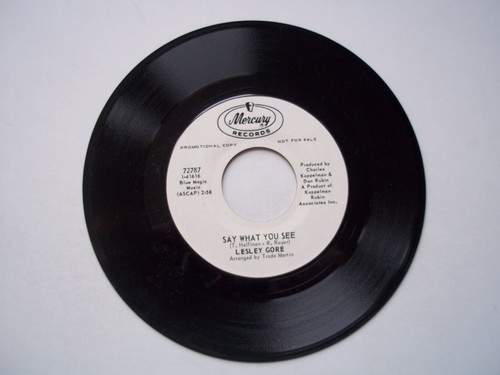 LESLEY GORE - Small Talk / Say What You See (PROMO) - 45 RPM Record 7" Single - Picture 5 of 6