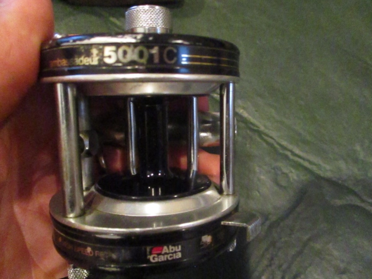 86~87年 ABU AMBASSADEUR 5001C #86-0 86-87 Vintage Abu Garcia #86-0 86-87 Ambassadeur 5001c Left-Handed