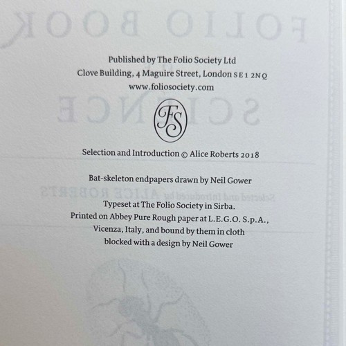 FOLIO SOCIETY ~ The Folio Book of Science ~ First Edition 2018 ~ AS NEW UNREAD - Picture 12 of 16