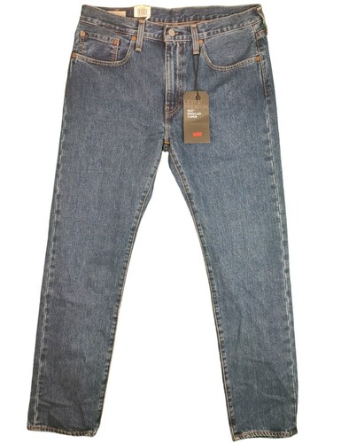 Levis Premium 502 Regular Taper Denim Jeans Hose Größe Taille 34 Bein 34 UVP 100£