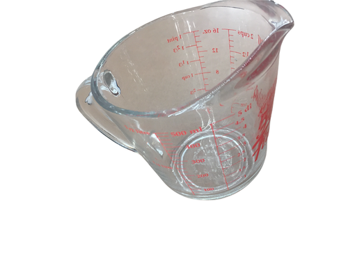 Anchor Hocking Fire King Commemorating 50 Years Red Letters 2 Cup Measuring Cup - Picture 5 of 5