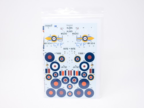 Calcomanías 1/48 XtraDecal Combatientes sobre África Mediterráneo Parte 1 X48149 Spitfire - Imagen 2 de 2