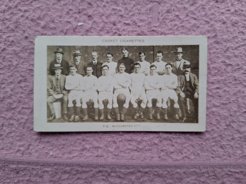 PATTREIOUEX - FOTOS BERÜHMTER FUSSBALLER #F12 MANCHESTER CITY TEAM vorne verblassen - Bild 1 von 2