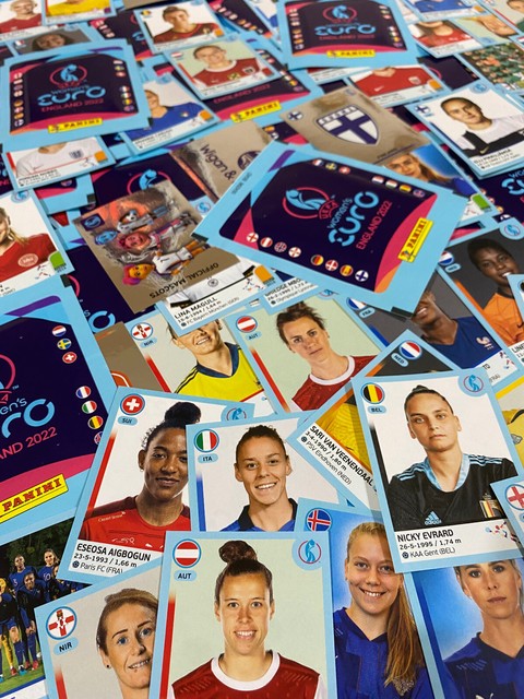 Panini Stickers UEFA Women's England Euro 2022 a scelta 178-366 Panini Stickers UEFA Women's England Euro 2022 a scelta 178-366