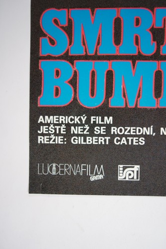 BACKFIRE 23x33 Original Czech movie poster 1987 KAREN ALLEN, KEITH CARRADINE - Bild 3 von 10