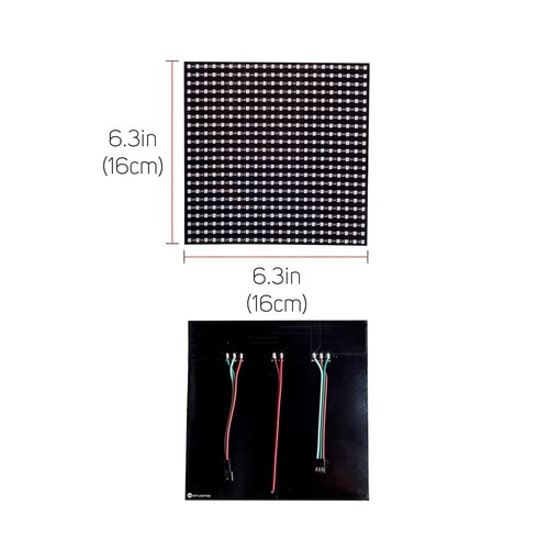 WS2812B Mini Led Digitale Flexible LED Panel Bildschirm Einzeln Adressierbaren - Bild 2 von 6