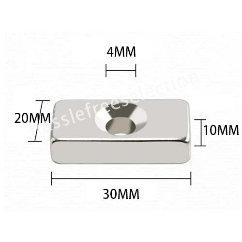 Super Strong Neodymium Magnet Rare Earth Round Cuboid Hole Holder Hook Fishing - Picture 50 of 157