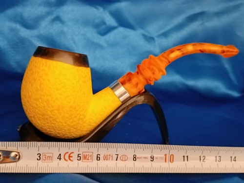 LEE VAN CLEEF Meerschaum Pipe, Unsmoked Pipe, Block Meerschaum, Cowboy Pipe - Picture 6 of 9