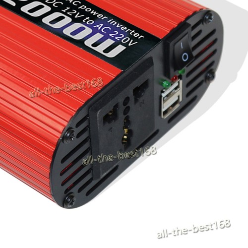 2000W MPPT Solar Grid Tie Power Inverter DC 12V To 230V Pure Sine Wave Display - Bild 10 von 19