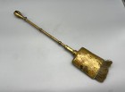 Vintage 21” Enots Mark Brass Fire Brush Fire Place Companion Woodburner Tool