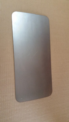 1985-2005 Chevy Astro Van Rear Door License Plate pocket filler plate.