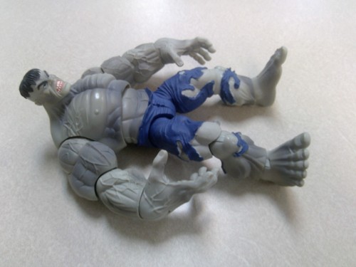 Hasbro Gray Hulk 2008 suelto de Marvel Legends Fin Fang Foom BAF Wave - Imagen 5 de 9