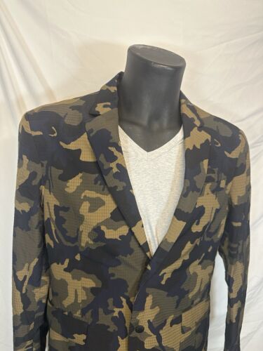 Dondup Anzug/Blau-Braun Camouflage/Gr.50 (L) und 33/Designer/Leger/Komfort - Bild 4 von 24