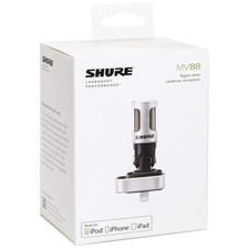 Shure MV88 MOTIV Stereo Condenser Microphone for iPhone, iPod + iPad