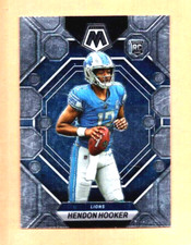 HENDON HOOKER 2023 Panini Mosaic Silver Prizm #322 Rookie RC Lions 🔥