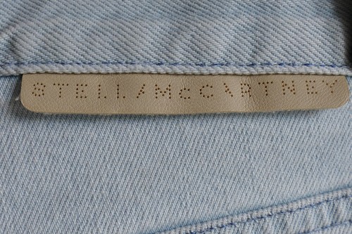 Stella McCartney Jeans Organic Cotton UK6 Light Blue BNWT Made in Italy - Picture 8 of 14