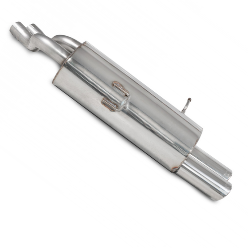 BMW E46 320/325/330 00-06 Scorpion Silenziatore Posteriore Scarico S/S Lucido Punta Monaco - Foto 4 di 7
