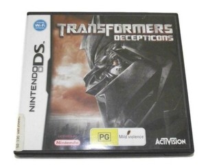 Transformers Decepticons Nintendo Ds 2ds 3ds Game Complete Ebay