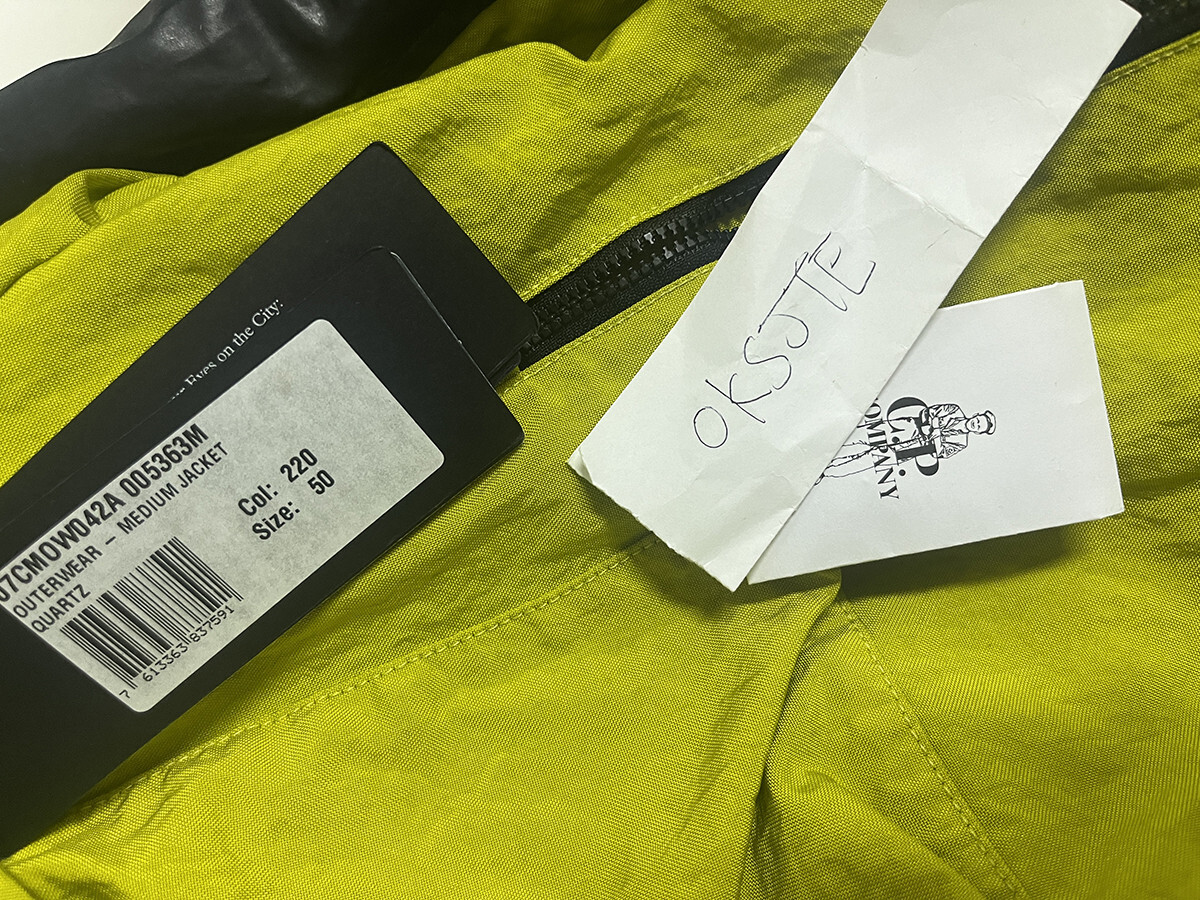 CP Company La Mille Quartz goggle padded jacket 50(BTS Sugar CP Company La Mille Quartz goggle padded jacket 50(BTS Sugar