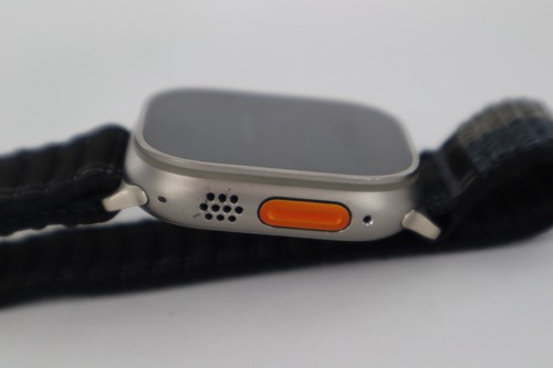 Unlocked Apple Watch Ultra 49MM Titanium Canvas Band MQET3LL/A *PARTS* #19315 - Photo 5 sur 8