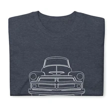 Softstyle T-Shirt For Chevrolet Chevy 3100 1954-1955 Car Owners Christmas Gift