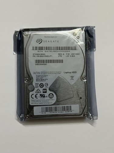 ST2000LM003 Seagate 2TB 5400RPM 32MB SATA 2.5 inch Laptop HDD Hard Disk Drive - Picture 2 of 6