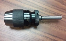 CME/HARVEST 1/2" KEYLESS heavy duty DRILL CHUCK w. 1/2" straight Arbor #DCK--NEW