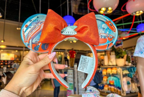 Disney- Parks Princess Mickey Magical Bow Minnie Mouse Ears Bow Sequins Headband - Picture 5 of 206