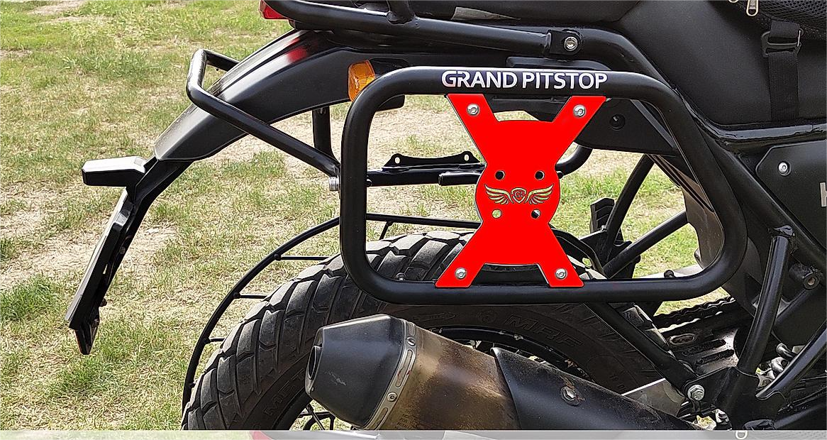 Saddlebag Stay For Royal Enfield Scram 411 - ViaTerra Gear - View #6