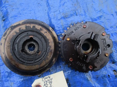 2008 Volvo XC70 3.2 engine camshaft cam gears VTC set OEM 6G9N