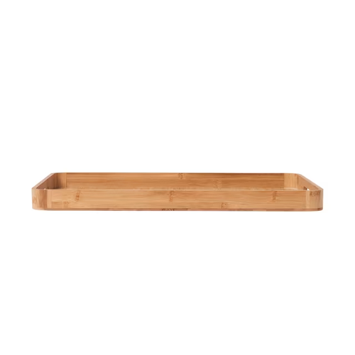 Wooden Serving Tray With Handles Wood Serving Tea Breakfast Wood Kitchen Platter - Picture 4 of 5