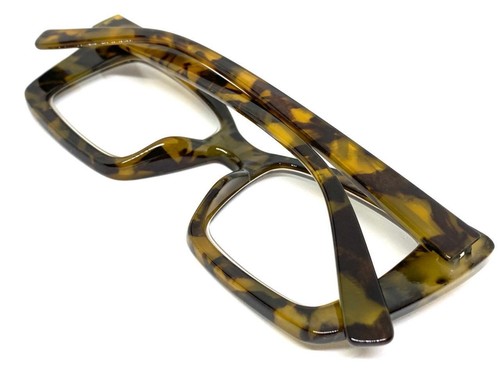 Womens Classy Elegant Modern Retro Style READING EYE GLASSES Readers Large Frame - Picture 6 of 6