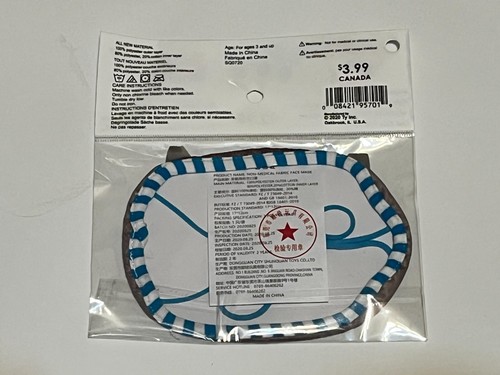 TY Beanie Boo Children's Face Mask - Slush The Husky - Picture 2 of 2