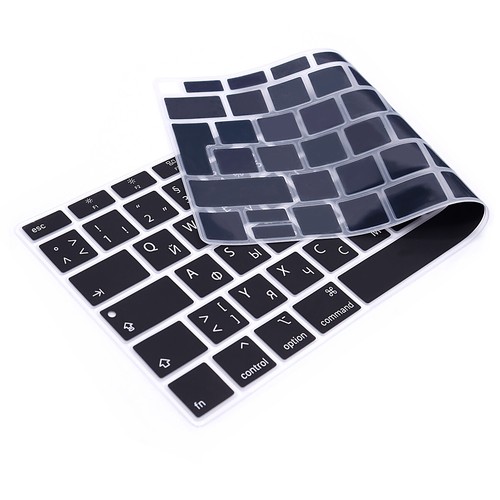 Rosyjska / niemiecka silikonowa osłona do MacBooka Air 13.3" A1932, wydanie 2018 - Zdjęcie 3 z 6
